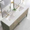 Emmeline 72" (Vanity Only Pricing) in Pebble Oak